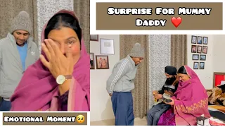 Surprise For Mummy Daddy ❤️| Emotional Moment🥺 | Navhappy Bhullar | Vlog