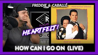 Freddie & Montserrat Caballé Reaction How Can I Go On (MORE EMOTIONS!)  | Dereck Reacts