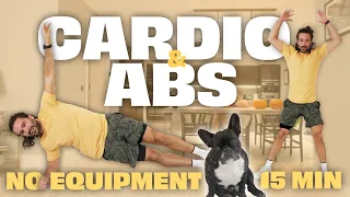 NEW!! 15 Minute CARDIO & ABS Workout 🔥 | The Body Coach TV