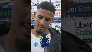 William Saliba - " On a enchaîné beaucoup de matchs."