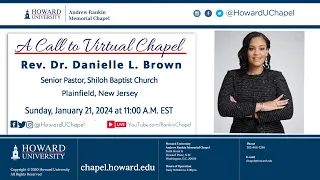 Rev. Dr. Danielle L.  Brown | Andrew Rankin Memorial Chapel | Howard University