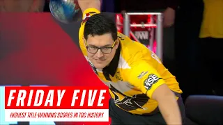 Friday Five - Highest Title-Winning Scores in PBA Tournament of Champions History