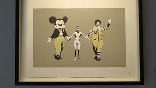 The Art of Banksy opened with a comprehensive show on Regent Street in London