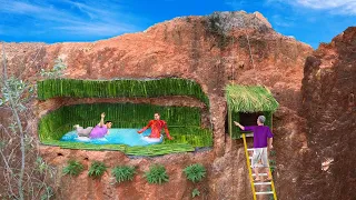 भूमिगत गुप्त स्विमिंग पूल Underground Bamboo Swimming Pool Comedy Video