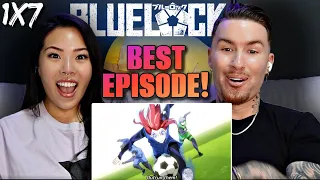 THIS IS THE EPISODE THAT GOT US HOOKED! | Bluelock Ep 7 Reaction
