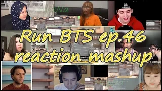[BTS] Run BTS 달려라 방탄 ep.46｜reaction mashup