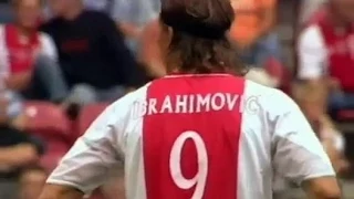 Zlatan Ibrahimovic Super Goal in the History Of Football - Ajax vs NAC Breda. Best Goal Ever