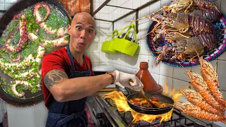 SEAFOOD HEAVEN in Essaouira, Morocco - MOROCCAN SQUID SARDINE TAGINE + STREET FOOD TOUR IN ESSAOUIRA