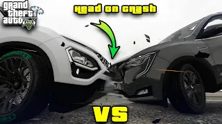 Indian Cars CRASH TEST #1 GTA 5 Tamil