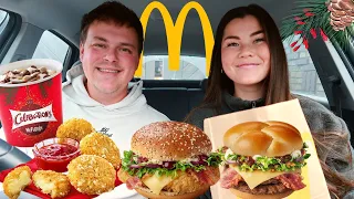 TRYING THE *NEW* MCDONALD'S FESTIVE MENU | 2021