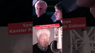 Friedhelm Ptok synchronisiert Kanzler Palpatine (Ian McDiarmid) alias Darth Sidious