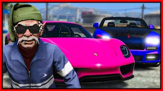 GTA 5 Roleplay - OLD MAN STEALS LAMBORGHINI AT CAR MEET | RedlineRP