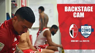 ⚪🔴🎥 THE BACKSTAGE CAM • Bari-Como 2-2 • s.s. 2022/23 • Tunnel Cam