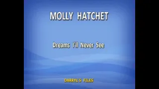 Dreams I"ll Never See - Molly Hatchet Karaoke