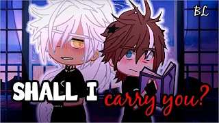 VOICE OVER SHALL I CARRY YOU? • bl/yaoi/gay love story GACHA LIFE MINI MOVIE