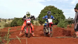 FIZ MINHA PRIMEIRA CORRIDA DE MOTOCROSS