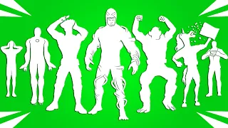 All 50 Built-In Dances & Emotes In Fortnite! (Venom Unleashed, Flake Shake, Secret Identity)