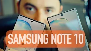 Samsung Galaxy Note 10 и Note 10+. Первый взгляд!