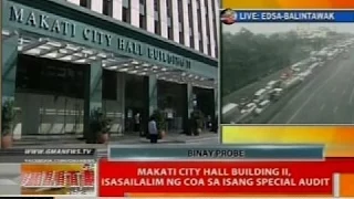 BT: Makati City Hall Building II, isasailalim ng COA sa isang special audit
