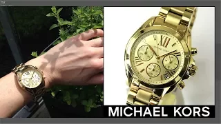 WOMEN'S MICHAEL KORS WATCH //UNBOXING.//REVIEW// MK 5798