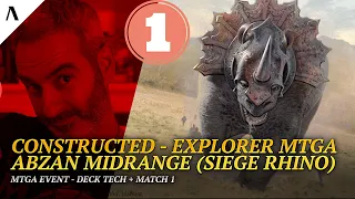 Siege Rhino in Explorer: l'Anthology porta il famoso ungulato su Magic Arena! PROVIAMOLO