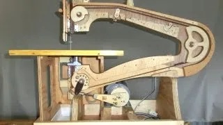 Mikiono's homemade scrollsaw