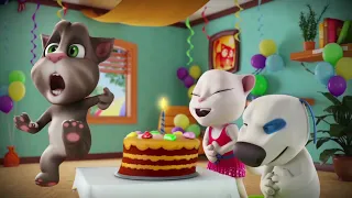 🎂 Super Birthday Cake! 🎂 Talking Tom Shorts Cartoon (Episode 44)