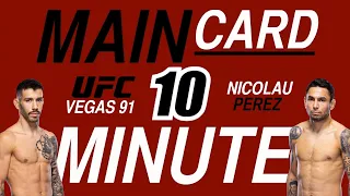 Best UFC Vegas 91 Bets | 10 Min Full Card Breakdown | Nicolau vs. Perez | UFC Fight Night