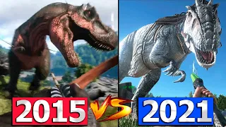 EVOLUCIÓN de ARK Survival Evolved 🕹️ 2015 - 2021