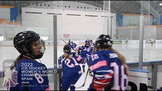 GB Women in Jaca - Day 6 - final versus Latvia