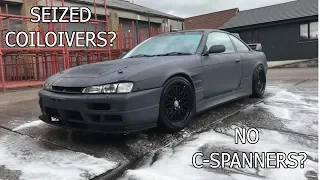 How To Adjust Coilovers That Are Stiff/Seized EASY!