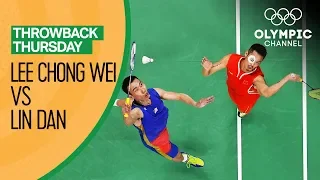 Badminton Semi-Finals: Lee Chong Wei vs Lin Dan - Rio 2016 FULL Replay | Throwback Thursday