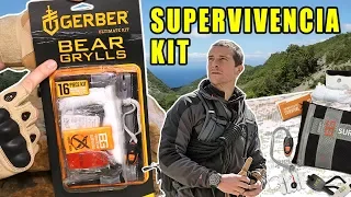 PRUEBO KIT DE SUPERVIVENCIA DE BEAR GRYLLS de GERBER