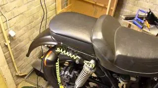 1982 Kawasaki 750 Ltd Rebuild (Part 25 Custom Rear Seat)