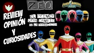 POWER RANGERS ZEO | EL PRIMER CAMBIO DE LOS POWER RANGERS | RESEÑA, OPINION Y CURIOSIDADES