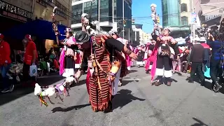 Bolivians celebrate 'Great Power' festival in La Paz