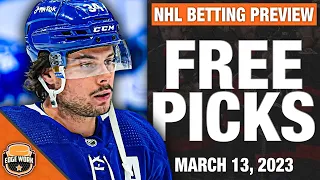 NHL Betting Picks and Preview | March 13, 2023 Best Bets