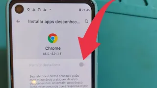 Como ativar as fontes desconhecidas Motorola, na descrição do vídeo tem outro método