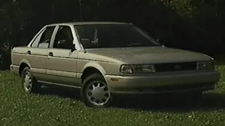 1991 Nissan Sentra GXE (Sunny/Tsuru/B13) - MotorWeek Retro