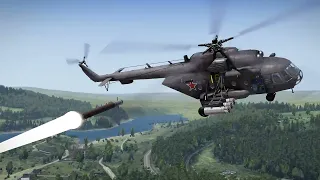 Helicopters being picked off in ambush | Short range air-to-air missile in action | ARMA 3  Gameplay