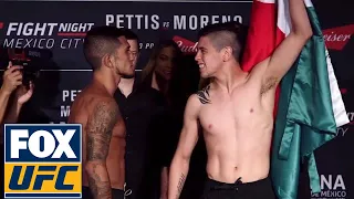 Sergio Pettis vs. Brandon Moreno | Weigh-In | UFC FIGHT NIGHT