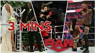 WWE RAW 30/12/2019 HIGHLIGHTS FULL SHOW IN 3 MINUTES.