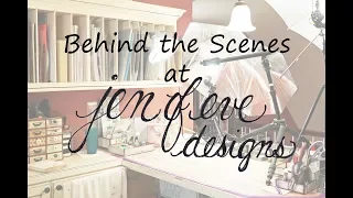 Studio/Craft Room Tour 2018 ~ Behind the Scenes