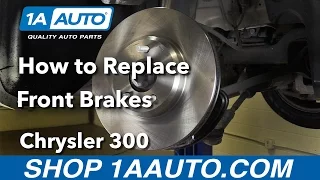 How to Replace Front Brakes 05-10 Chrysler 300