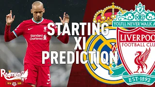 Real Madrid v Liverpool | Starting XI Prediction LIVE