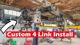 LS Swapped F100 4 Link Suspension Install - Episode 5
