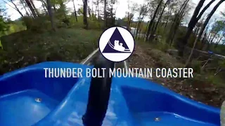 360 Virtual Reality Thunderbolt Mountain Coaster