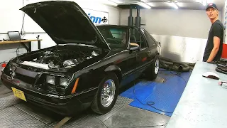 Riley's 5.3 LS Made WAY More HORSEPOWER Than Expected | Dyno Tuning LS Swapped 4 Eye Mustang