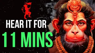 This mantra literally CURES all BAD thoughts and nightmares  | Hanuman Gayatri Mantra