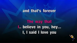 Just The Way You Are - Barry White (KARAOKE)